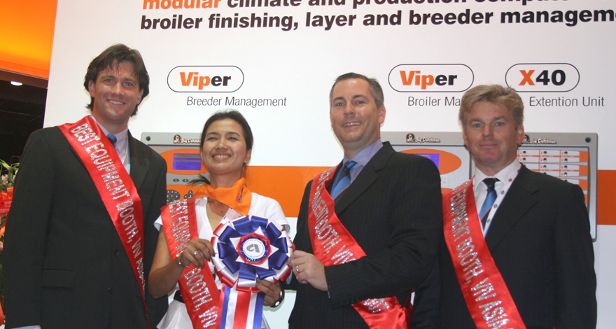 2007-2009 Best exhibitor award